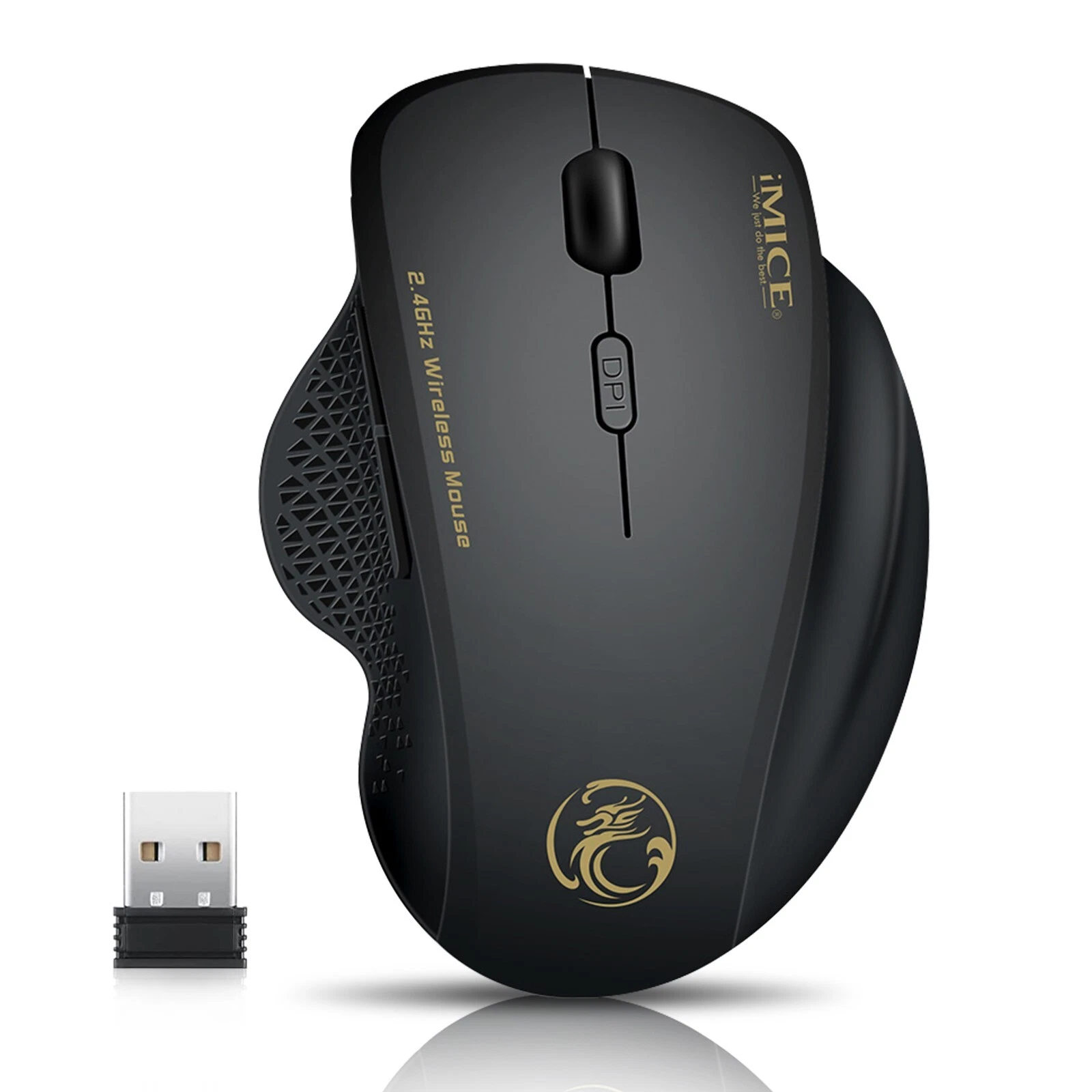Wireless USB Optical Mice Gaming Mouse Backlit Rechargeable for PC