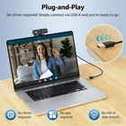 4K Webcam USB for PC Autofocus Web