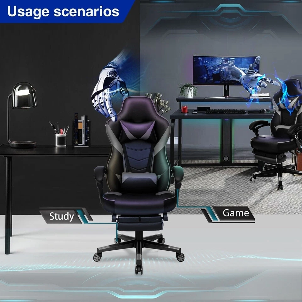 ELECWISH Gaming Chair Ergonomic